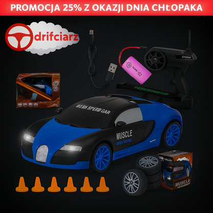 DRIFCIARZ - Zdalnie sterowany mistrz zakrętów